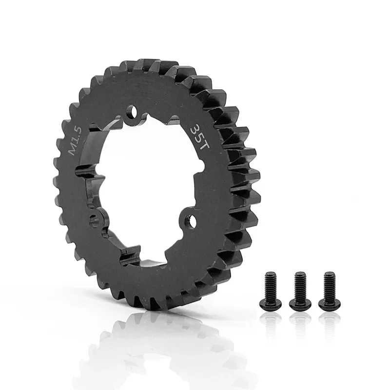 2pcs เหล็กชุบแข็ง 1.5Mod 35T Spur Gear และ 12T 13T 20T 30T Pinion ชุดเกียร์สําหรับ Traxxas 1/5 X-Maxx XMAXX 1/6 XRT อะไหล่อัพเกรด