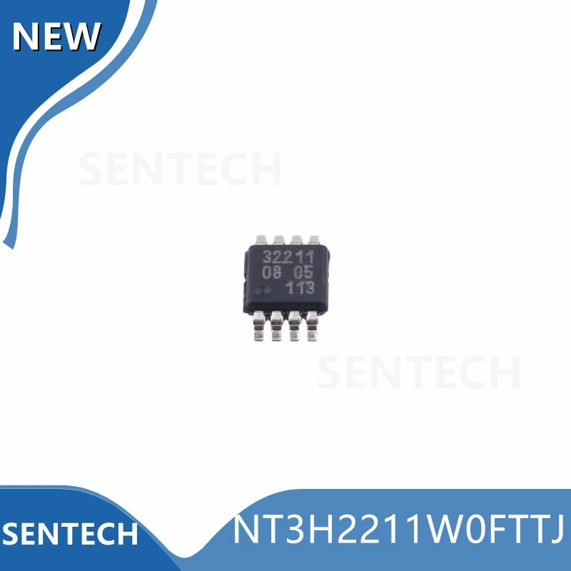 10PCS/LOT 100% New Original NT3H2211W0FTTJ TSSOP-8 (32211) I²C interface optimized for entry-level NFC applications