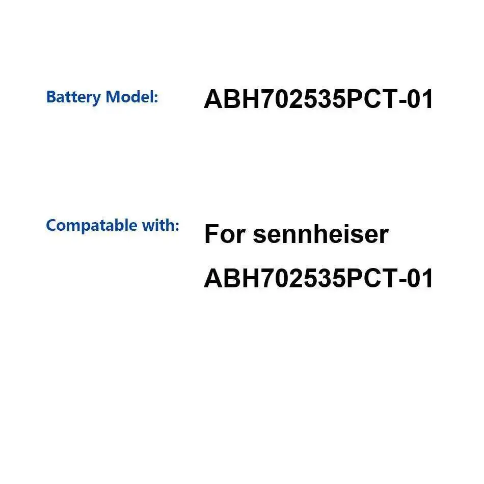 

Reliable Power 600Mah Premium Replacement Bluetooth Headset Battery For Sennheiser ABH702535PCT-01