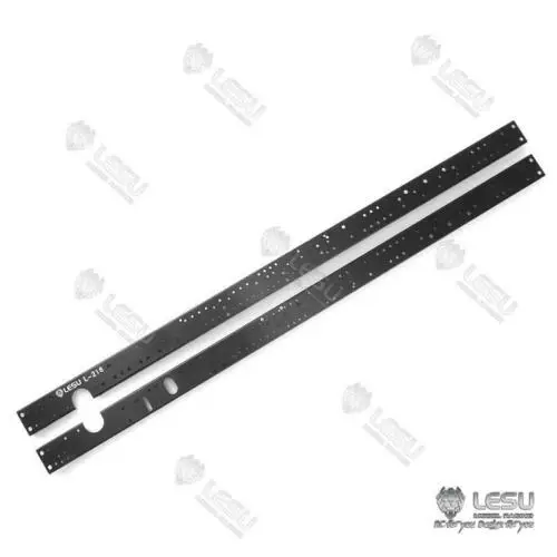 

LESU 1/14 Metal Chassis Rail Set for RC Z0001 6*6 6*4 Tamiyaya DIY Tractor Truck Model Toy Spare Part TH16483