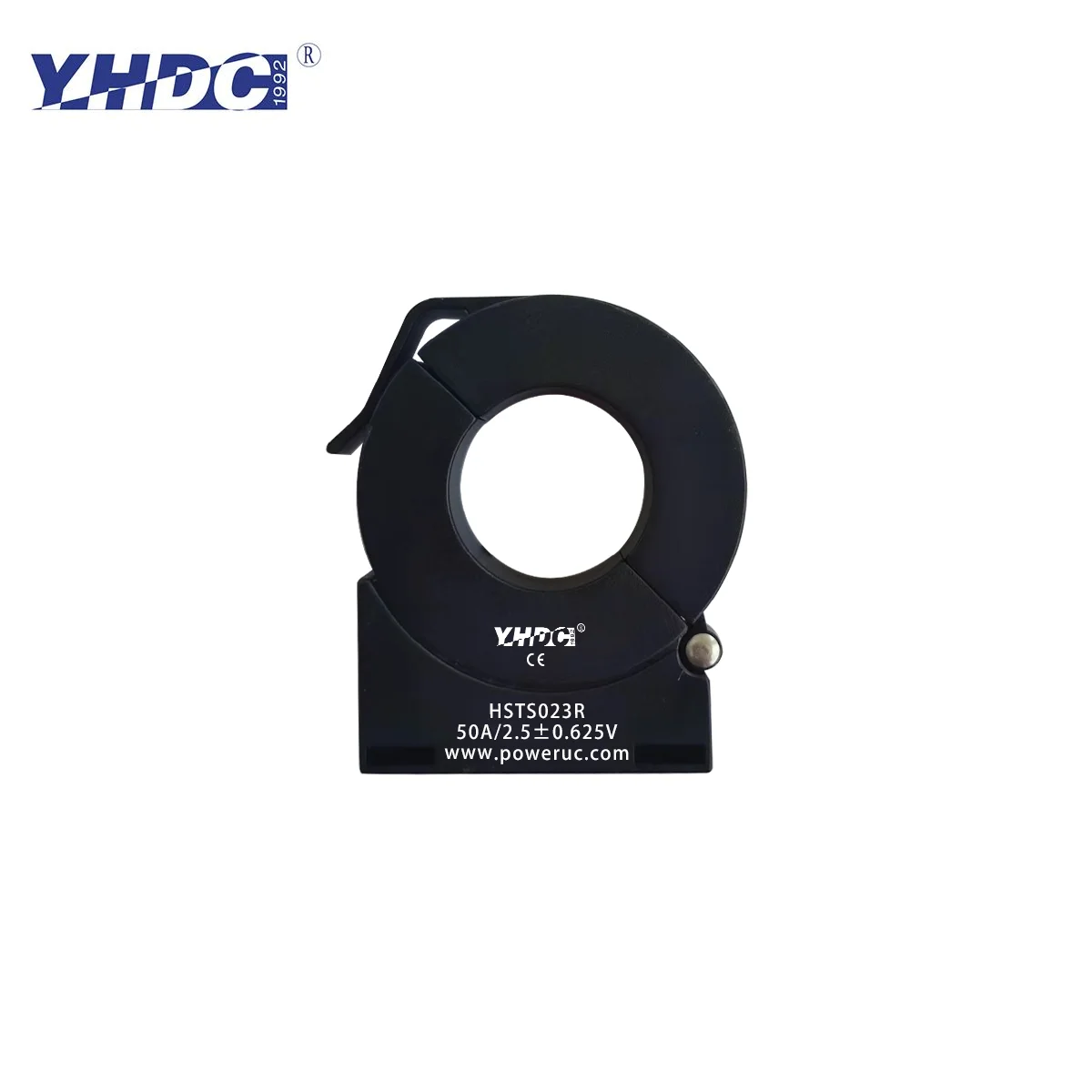 

YHDC HSTS023R Input ±50A ±100A ±200A ±300A ±400A ±500A ±600A Output2.5±0.625V 1%Supply Voltage+5V Hall Split Core Current Sensor