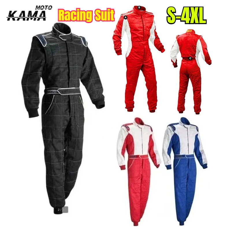 

Мужской и женский мотоциклетный мотокросс гоночный клуб комплект одежды для тренировок профессиональный костюм для картинга водонепроницаемый автомобильный комбинезон S 4XL