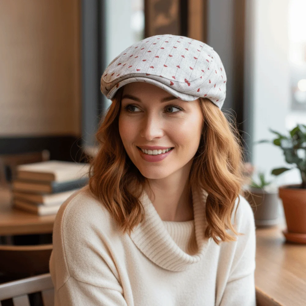 جديد عادية قبعة البيريه القلب الرسام تنفس شقة قناع قبعة قابل للتعديل الرجعية بطة اللسان كاب #2