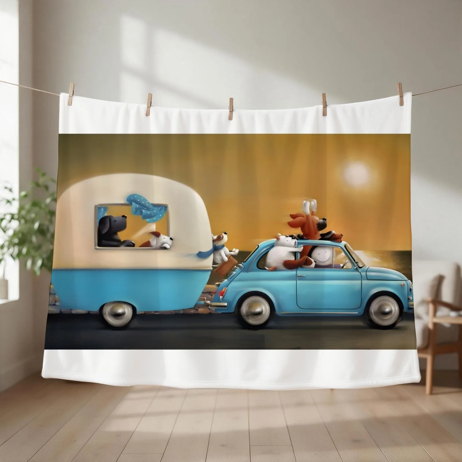 The Great Escape Throw Blanket Single Decoratives for sofa Bed Fashionable Blankets