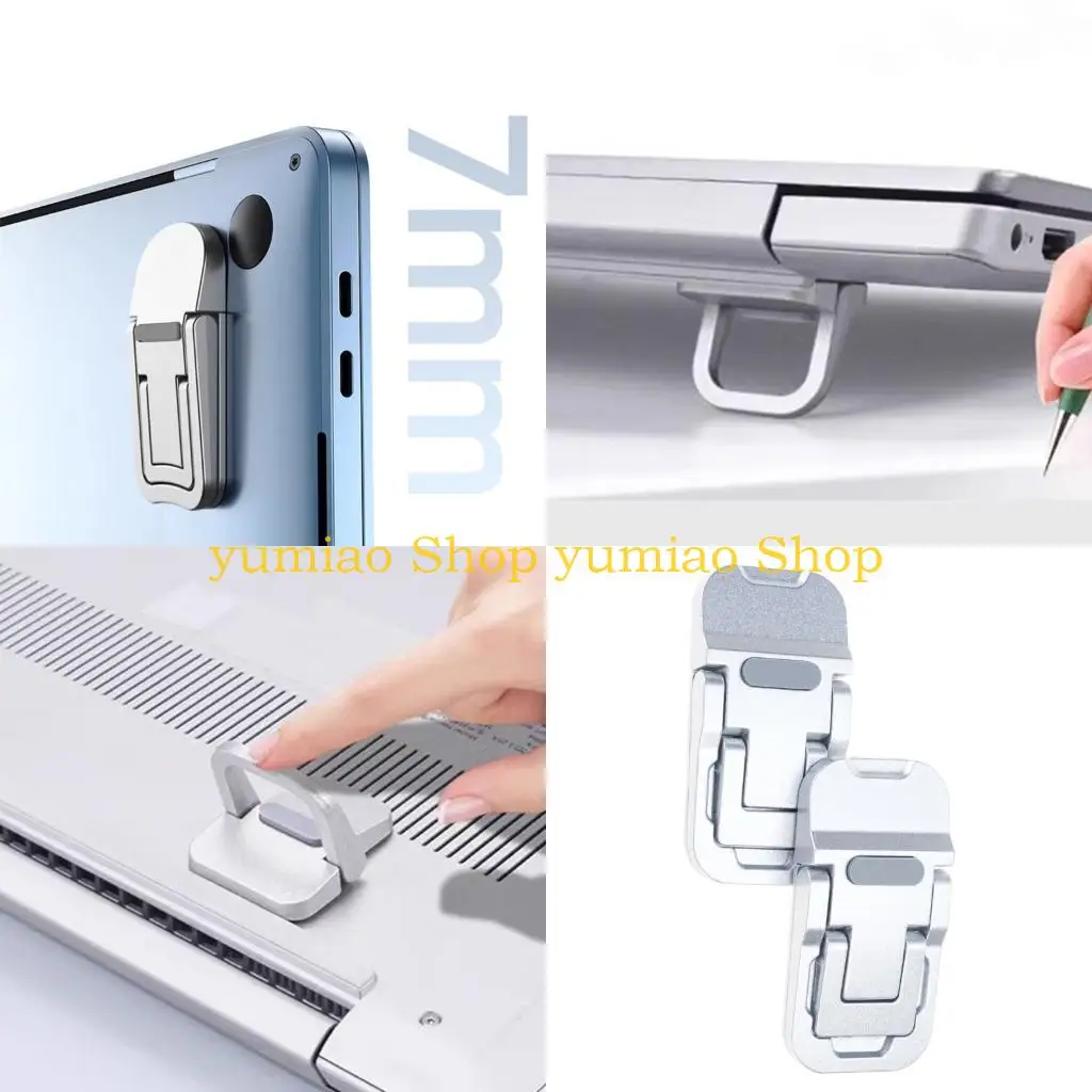 587B Ergonomic Adjustment Laptop Stand For Notebook With Aluminum Alloy Construction Enhances Cooling