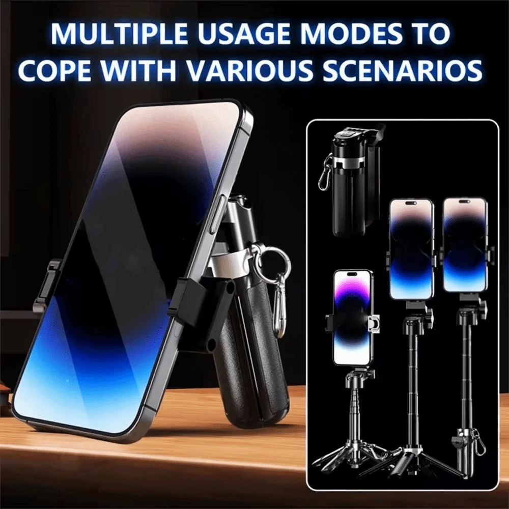 Portable Handheld Telescopic Selfie Stick Adjustable Extendable Bluetooth Selfie Stick Extension Pole Lightweight
