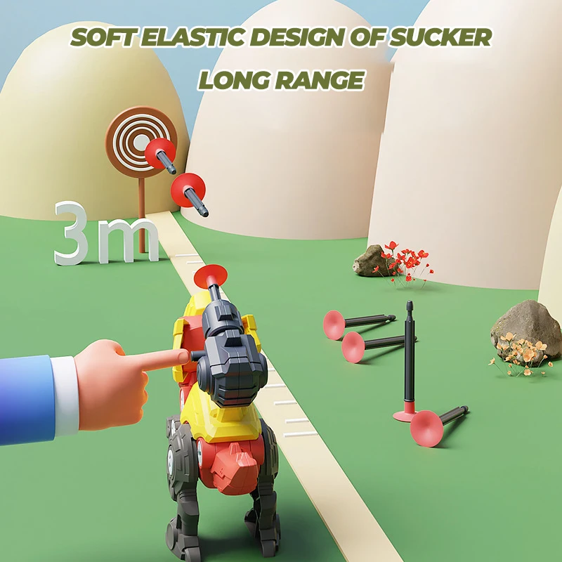 3 個子供 DIY 恐竜ネジブロック取り外し可能組み立てシミュレート翼竜ティラノサウルスモデルセット子供の教育玩具