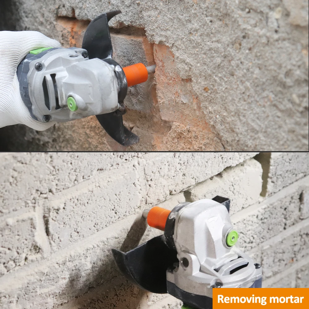 BGTEC 1pc Milling Bits M14 Thread For Removing Mortar Masonry Brick Marble Ceramic Tile Porcelain Angle Grinder Diameter 7.2/8mm