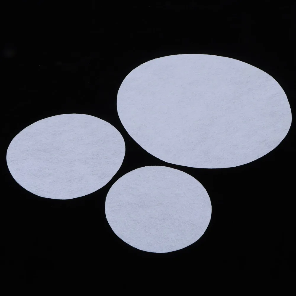 48Pcs Premium Soft Felt Table Mat Anti-Friction Cut Smooth Edge Felt Placemat Light Practical Felt Coaster Heat Insulation
