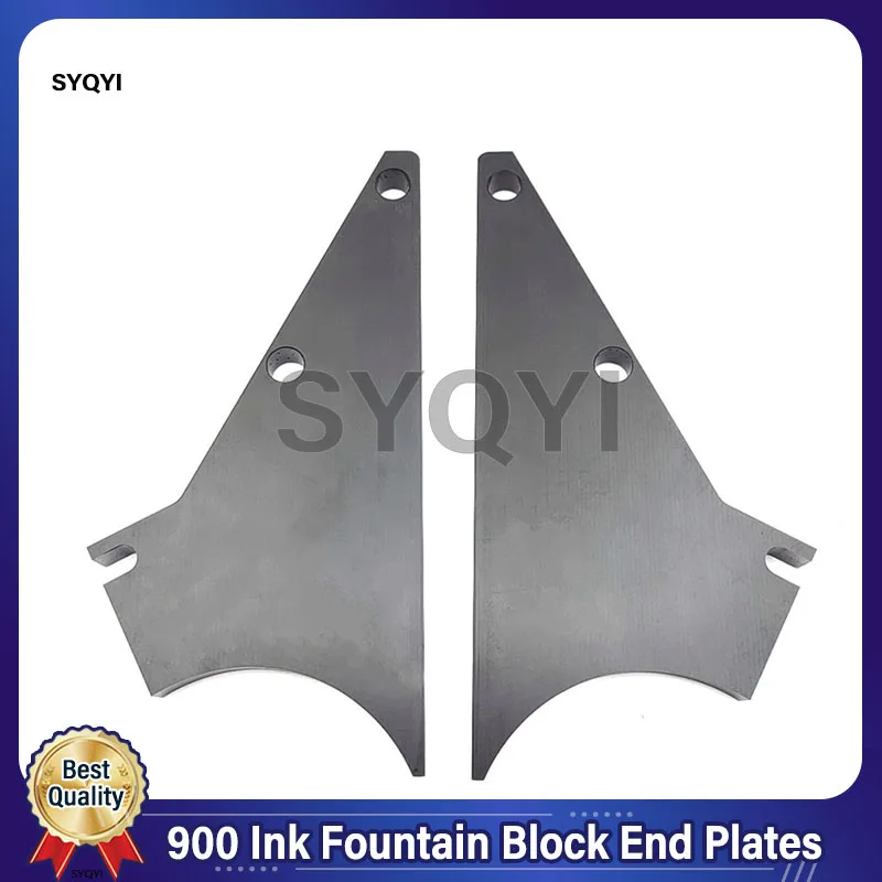 1 Pair Best Quality 900 Ink Fountain Block End Plates For Roland ﻿