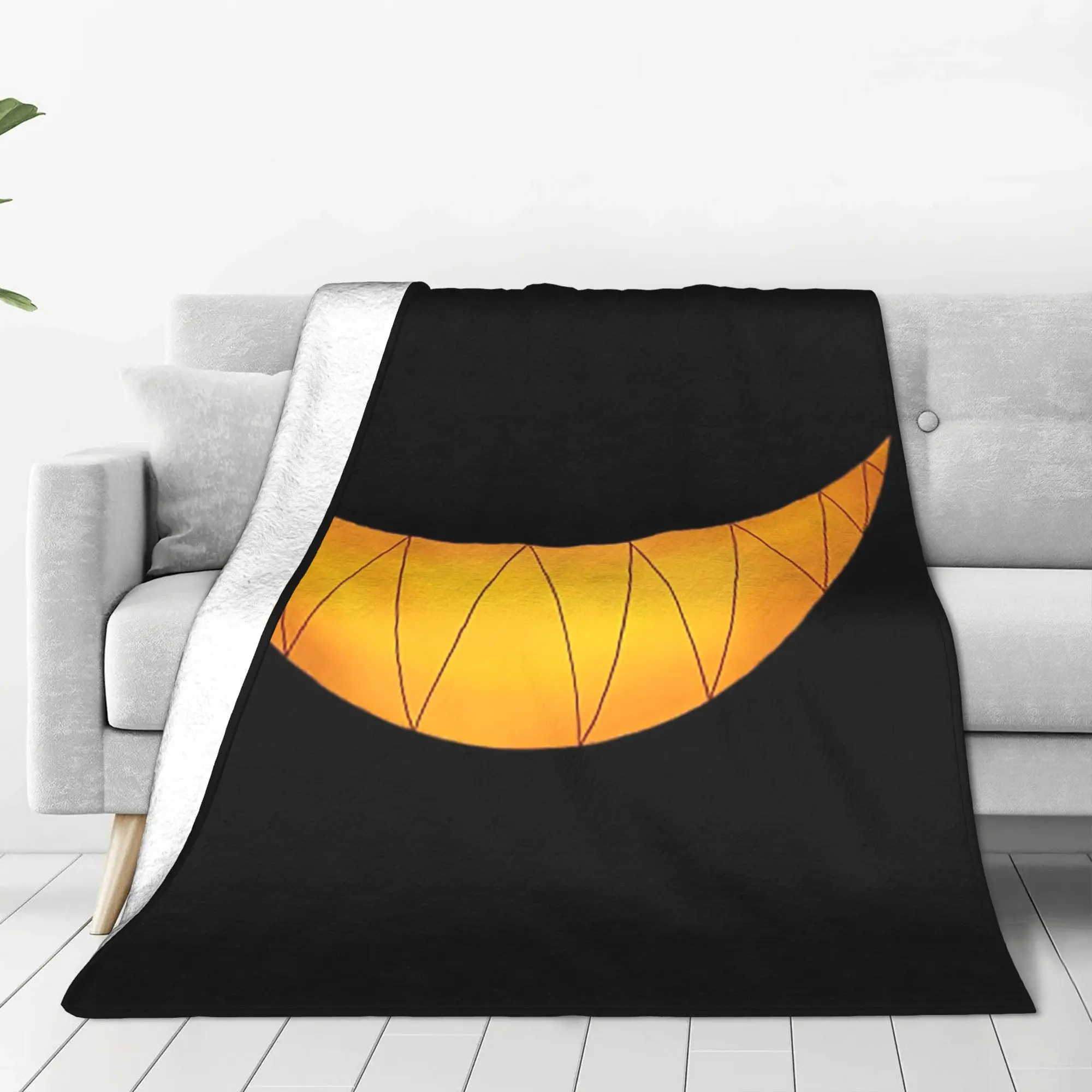 

alastor s smile-variant Blankets Warm Fleece Sofa Throw Blanket for Couch Bedding Outdoor Throws Bedspread Quilt