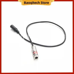650nm 5mw 10mm laser module red red light dot shaped linear cross laser head industrial grade adjustable focal length 1230series