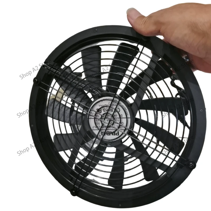 12V High Airflow 25030 RV Exhaust Fan 25CM, Portable Ventilation Cooling Fan for Self-Driving Travel Camper, Easy Installation