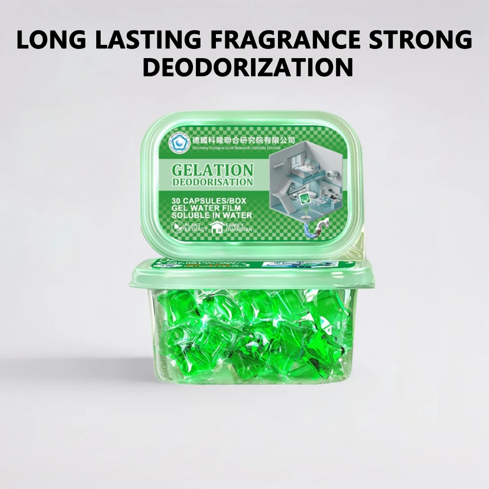 1/2/3 Box Sewer Deodorant Cleaning Gel,Sink Airs Freshener,Bathroom Drain Odor-Neutralizer,Safe For All Pipe Types & Plumbing