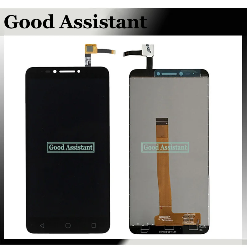 For Alcatel Pixi 4 OT9001 9001 Full LCD display + Touch screen digitizer assembly For Alcatel Pixi Theatre 4G LTE 5098 5098O