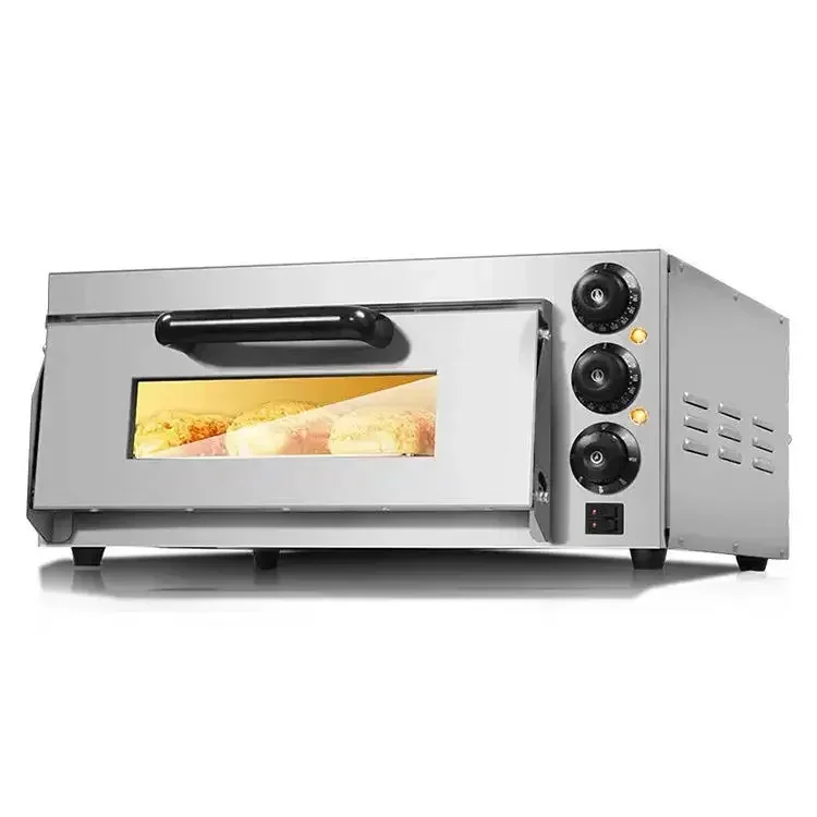 Kitchen Vacuum Furnace Baking Convection Oven Rotisserie Chicken  Bakery Equipment Electric one/two deck Bread Baking Pizza Oven