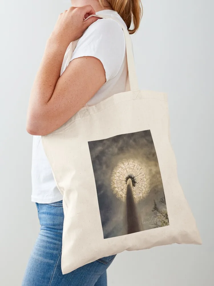 

Dandelion Eclipse Tote Bag tote bag women Beach bag Lady reusable shopping bags