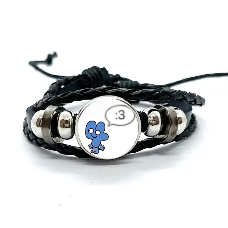 Style Funny Bfb X And Four,Funny Lollipop 4X Firey Lollipop Bracelets Art Multilayer Braided Bracelets Bangles Handmade Jewelry