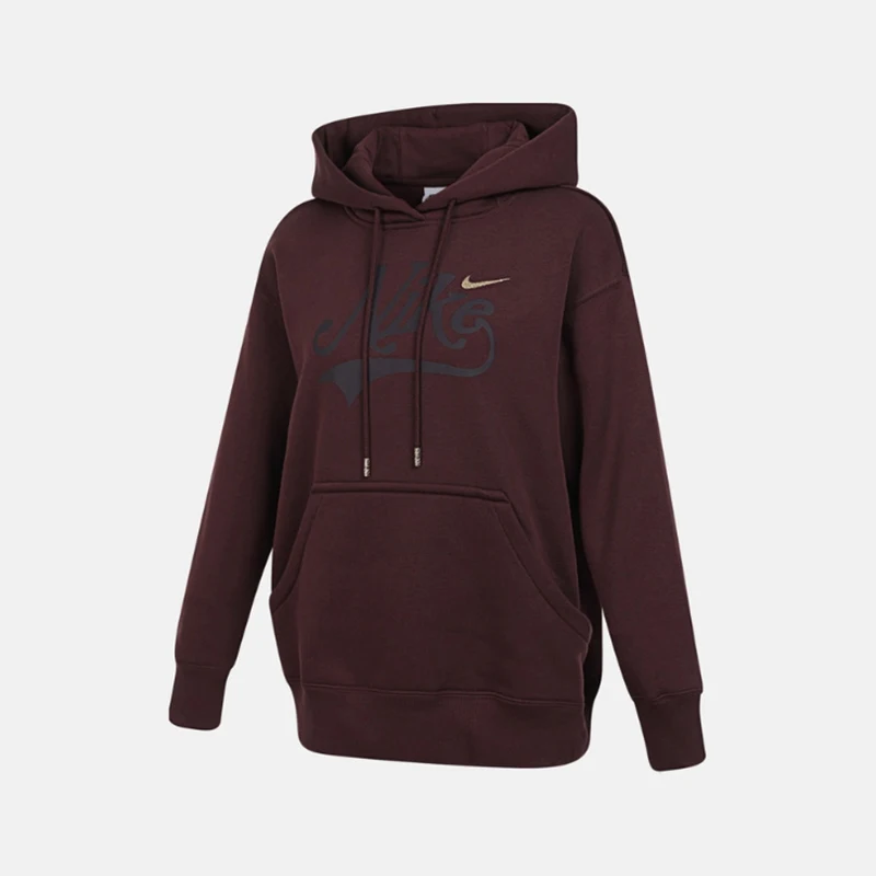

Nike genuine Winter Women's Hooded Pullover Wear-resistant Sweatshirt HV2784-652