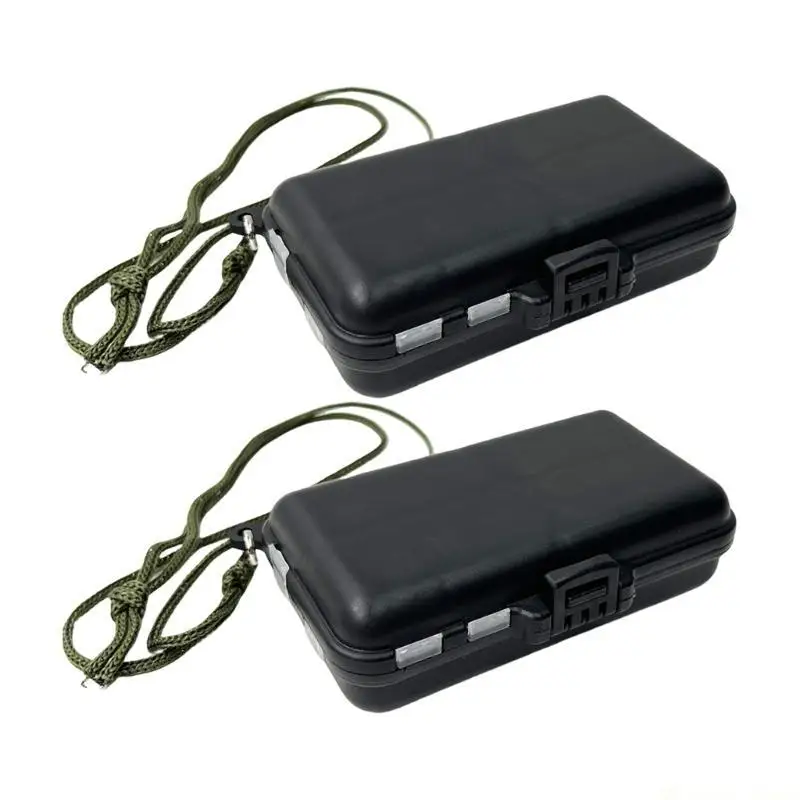31BE Double Side Fishing Accessory Case Fishing Tackle Storage Box with Divider
