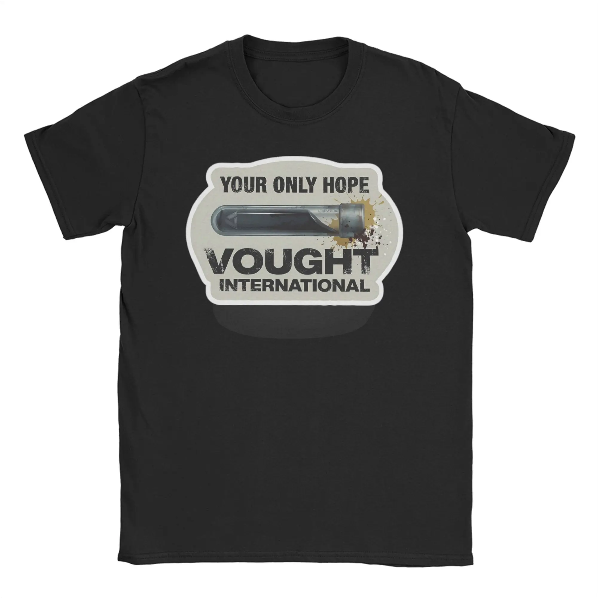 Men Women Vought International- Compound The Boys T Shirt  Pure Cotton Clothing Short Sleeve O Neck Tee Shirt Classic T-Shirt