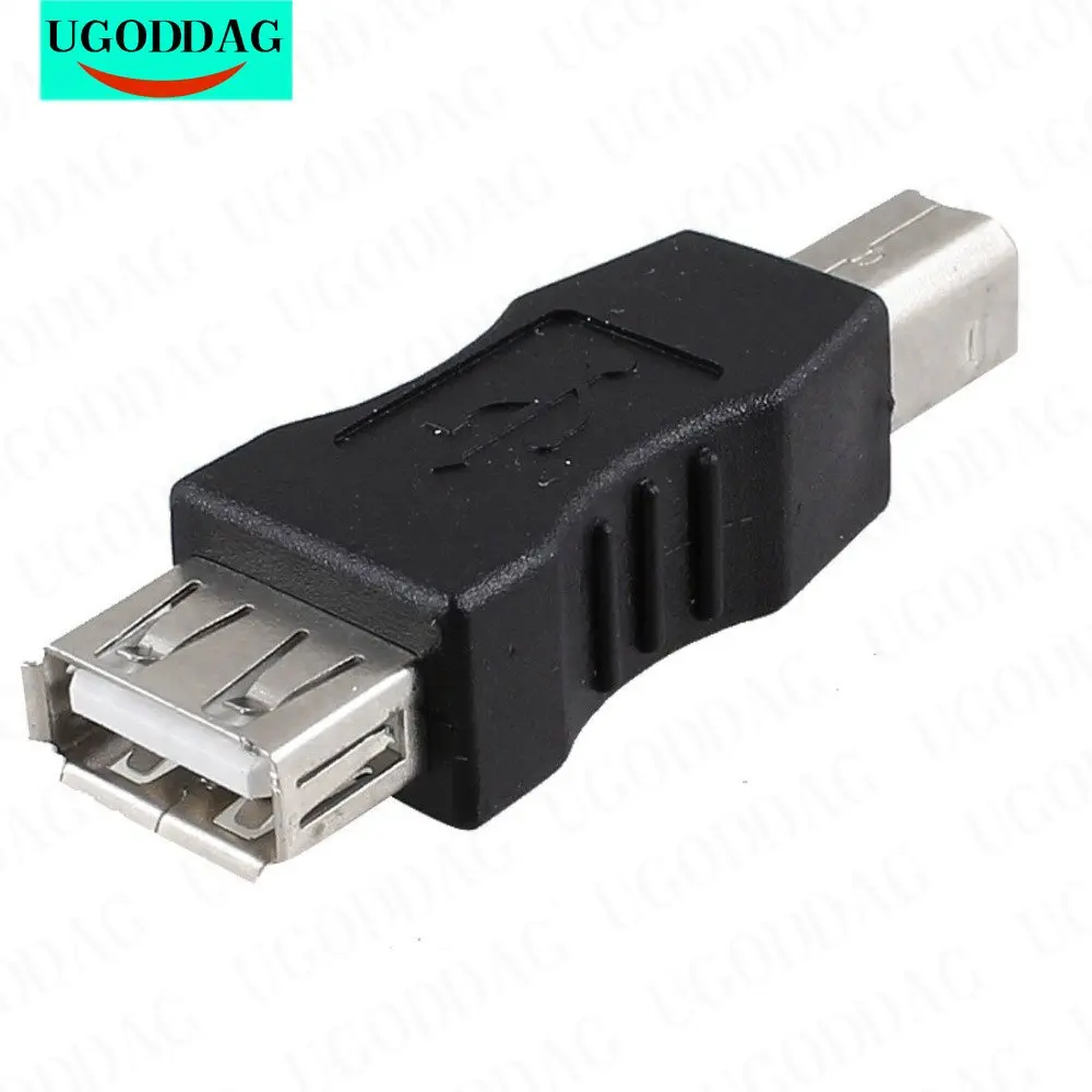 High Speed USB 2.0 type A Female to type B Male USB Printer Scanner Adapter data sync Coupler Converter Connector