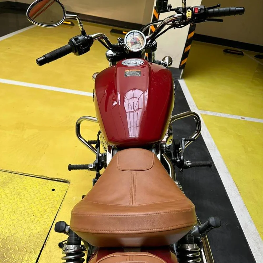 Tylna poduszka motocykla do Indian Scout Sixty 2015 2016 2017 2018 2019 2020 2021 poduszki pasażera kierowca skórzana poduszka