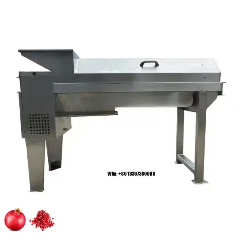 Fully automatic commercial pomegranate peeling and seed removal machine, automatic industrial peeling machine