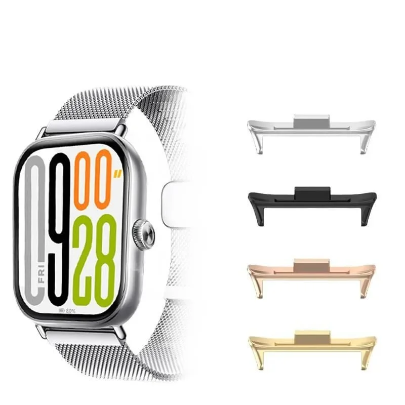 Для Xiaomi Mi Band 9 8 Pro Redmi Watch 4 адаптер 20 мм 22 мм разъем ремешок для часов браслет из металлического сплава аксессуары TMOWUK