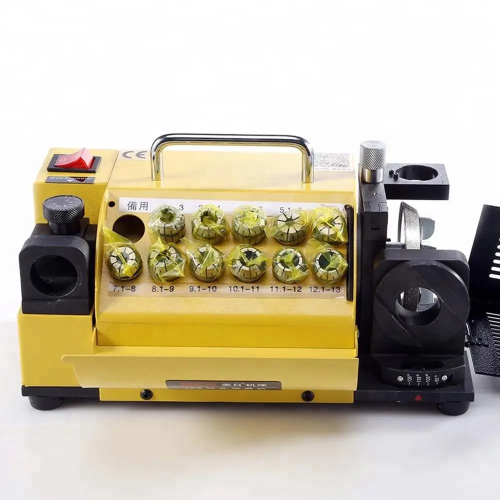 

MR-13A Drill Bit Sharpener Portable Angle Grinder CBN/SDC Disc Grinding Machine 3-13mm Drill Bits Sharpening Tool 120W