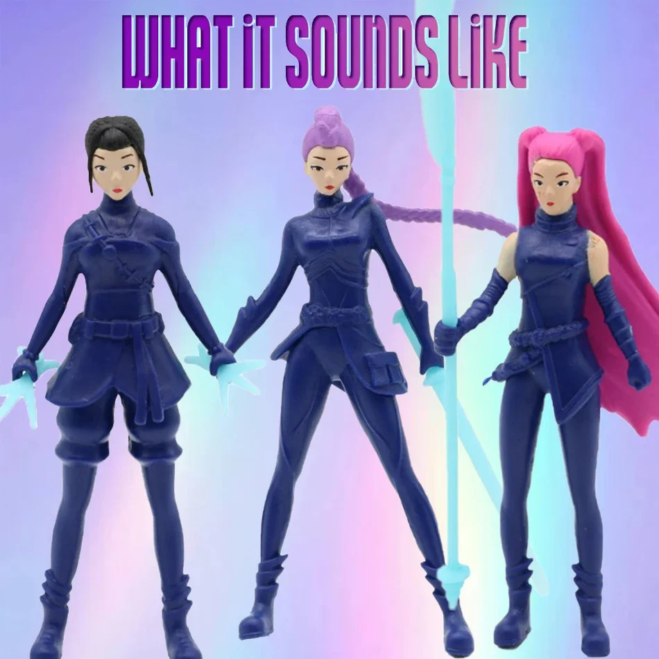 5 pz/set Anime kpop cacciatori di demoni figura k-pop cacciatori di demoni rumi mira zoey tigre statetta giocattolo decorazione della tavola ornamento regali