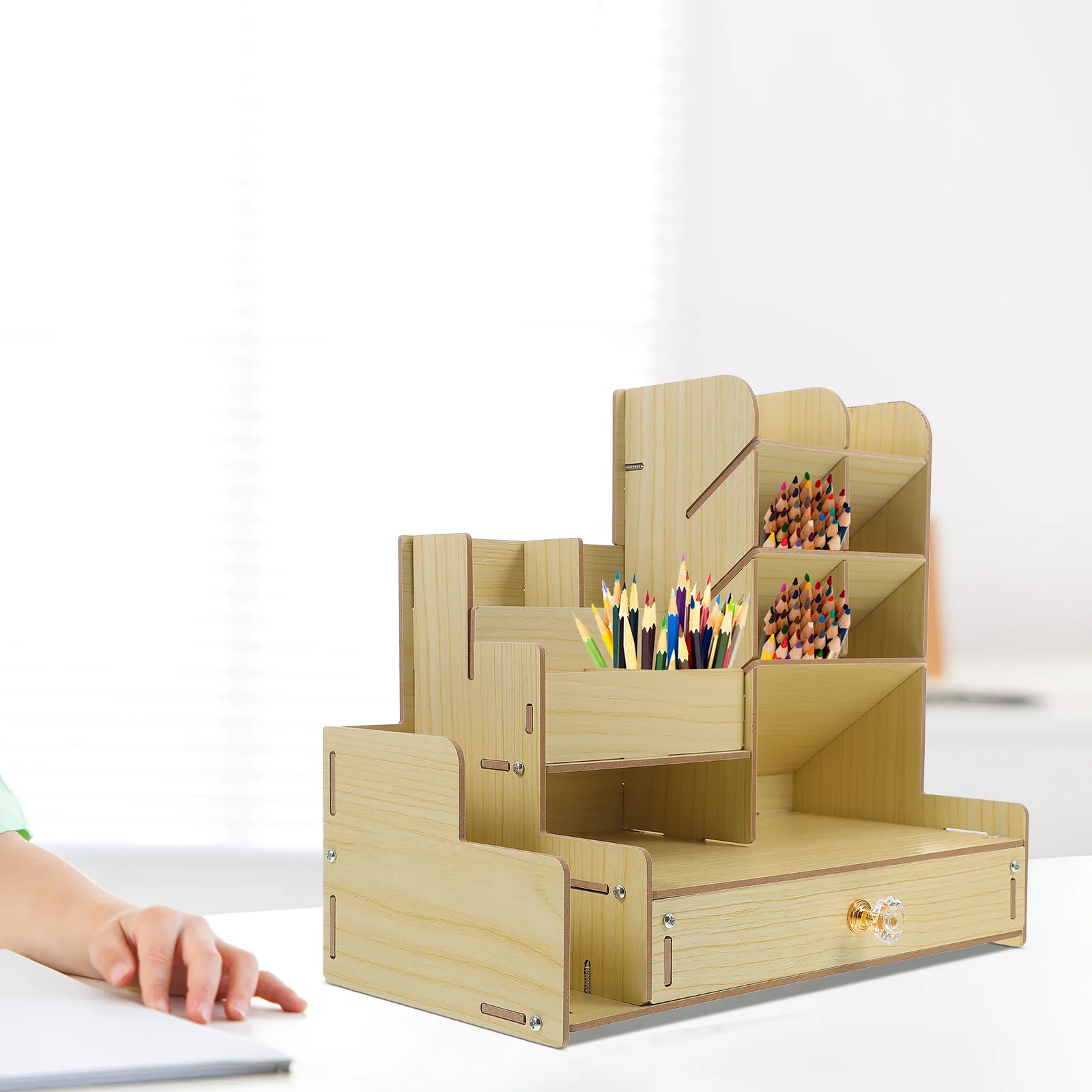 compact-desktop-organizer-multi-grids-wooden-desk-organizer-pen-holder-stationery-storage-box-for-office-school-study-supplies