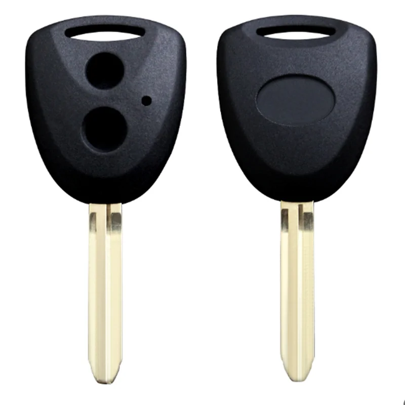 

10PCS 2 Buttons Remote Car Key Shell With TOY43 Blade For Toyota daihatsu Avanza Wigo Grand Daihatsu Xenia Alza Myvi Axia