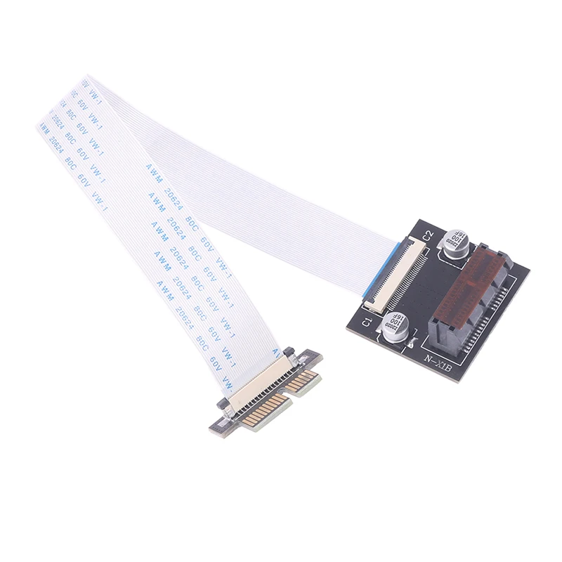 Pci-e1X FPC PCI-E Express 1X Riser Extension Single Slot High Speed Cable with PCI - E x1 extension cord pci-e 1x riser cable