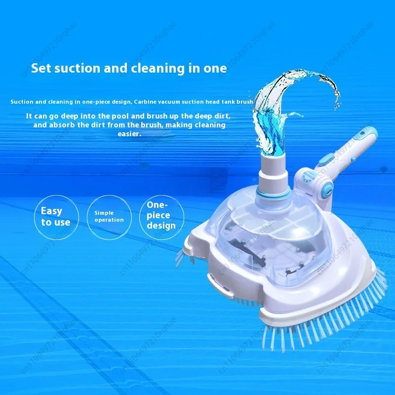 

Swimming Pool Cleaning and Maintenance Tools Manual Suction Machine ABS Plastic Suction Head Vacuum Pool Vacuum Suction Device