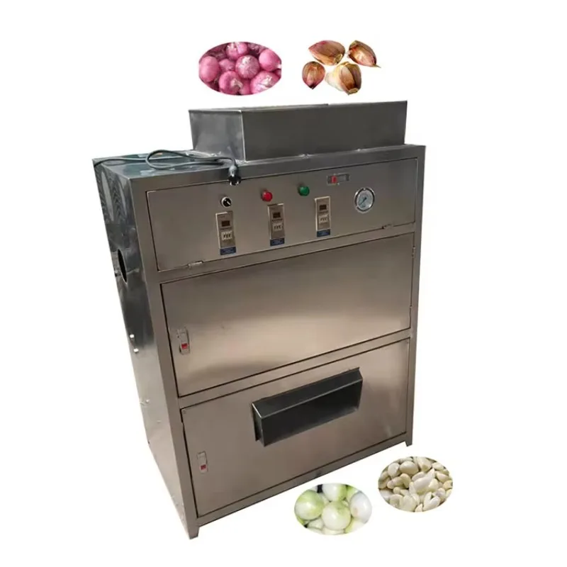 High Efficiency Professional Garlic Peeler Machine Onion Peeling Red  Onion Peeler