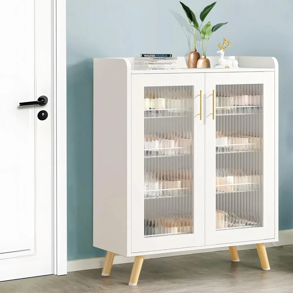 

Shoe Cabinets, Tier Shoe Storage Cabinet for Entryway with Doors and Shelves for Living Room Hallway, Living Room Furniture