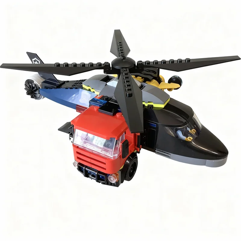 130pcs MOC Quad Remix Copter Model Building Blocks Construction Toy Christmas Gifts Creative DIY Idea Presentation Collection