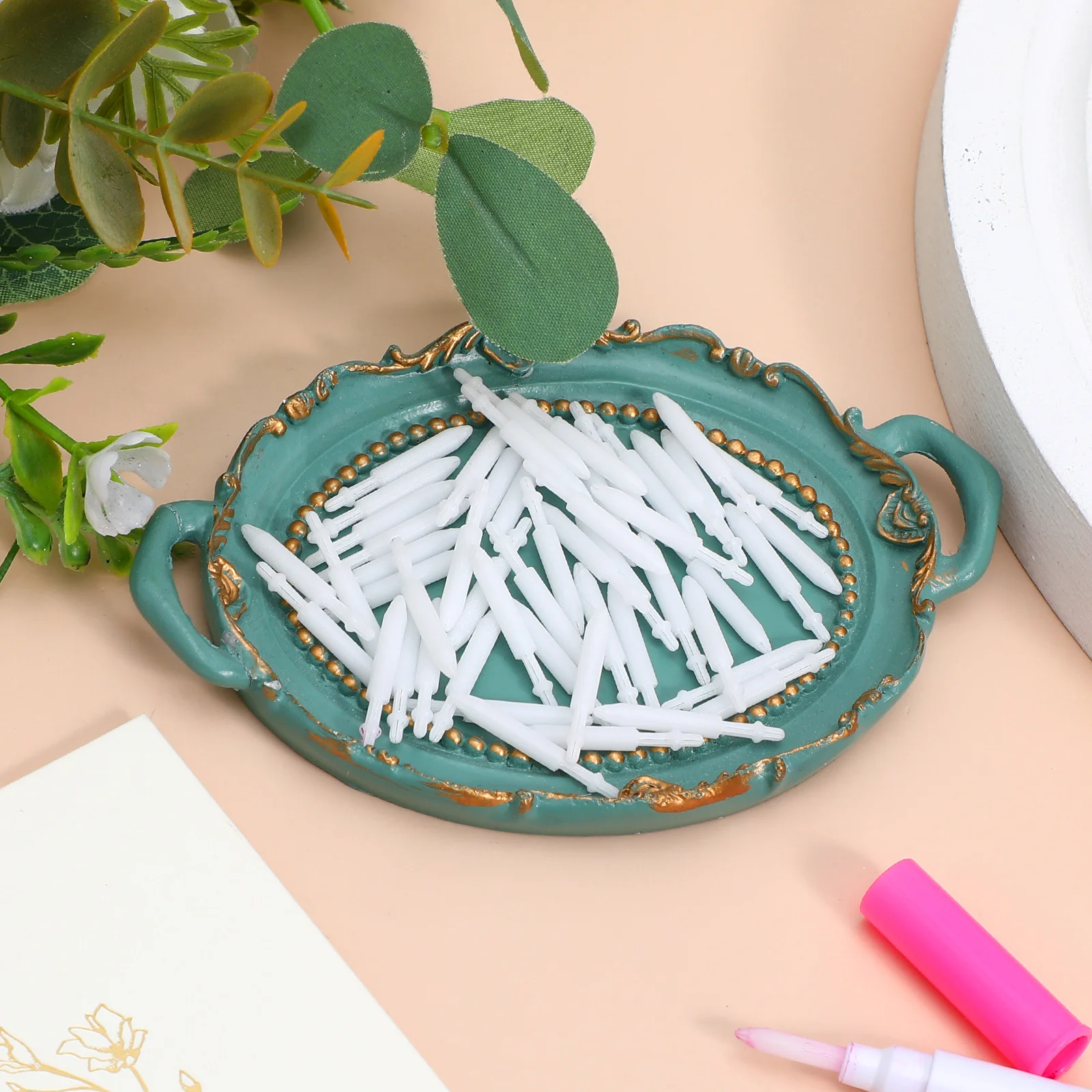 مجموعة مكونة من 5 قطع من رؤوس أقلام الطلاء لعلامات الرسم البديلة الدقيقة