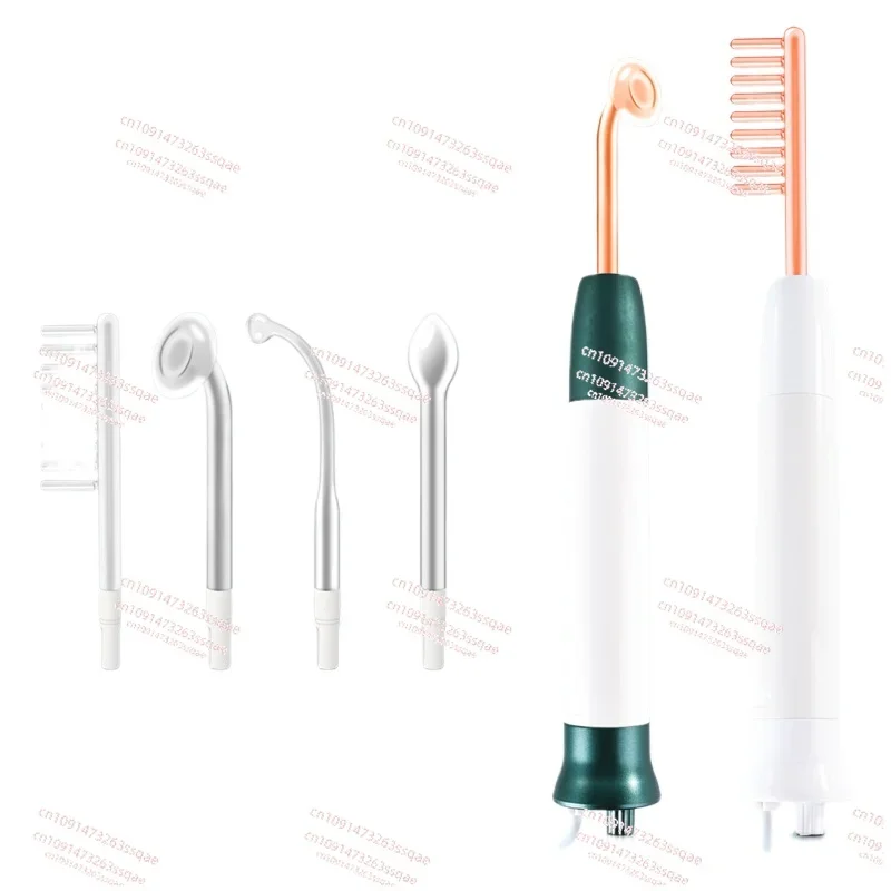 New four-piece electrotherapy stick, hair and face physiotherapy high-frequency beauty instrument