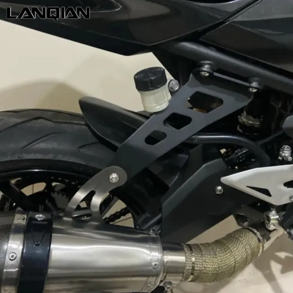 

FOR KAWASAKI Ninja 400 / Z400 2018-2019-2020-2021-2022-2023 Motorcycle Exhaust Pipes Hanger Bracket Muffler Pipe Support Z 400