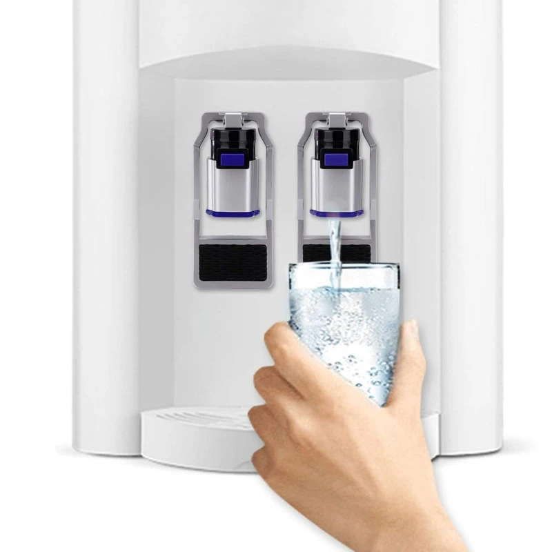 Push tipo dispensador de água de plástico torneira substituição casa essencial beber fontes peças bibcocks acessórios