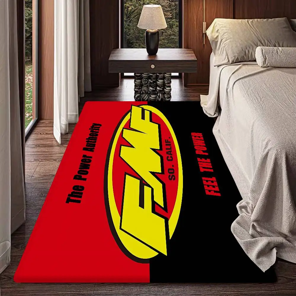 FMF Racing Logo Hallway Carpet Non-Slip Laundry Room Mat Laundry Decor Balcony Child Living Room Toilet Rug