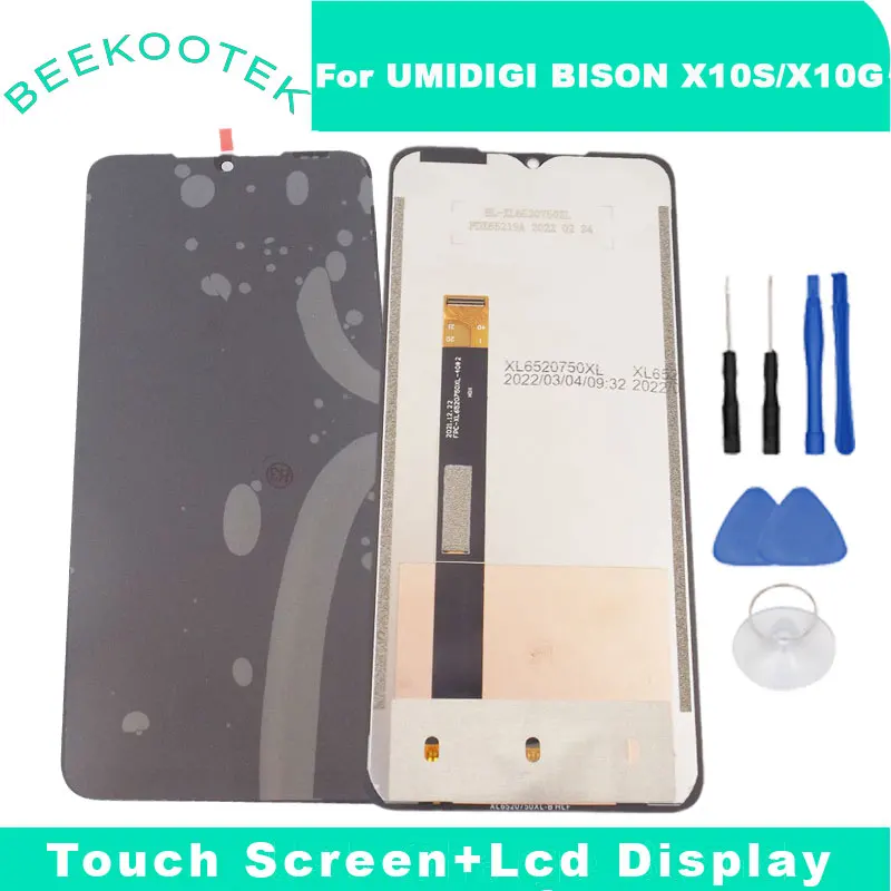 

New Original UMIDIGI BISON X10S LCD DisplayTouch Screen Digitizer Repair Repalcement Accessories For UMIDIGI BISON X10G Phone