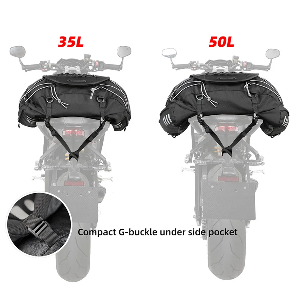 Universal fit Motorcycle Pannier Bags Luggage Saddle Bags Side Storage Fork Travel Pouch Box,36-58L 30-50L For Yamaha Honda bmw