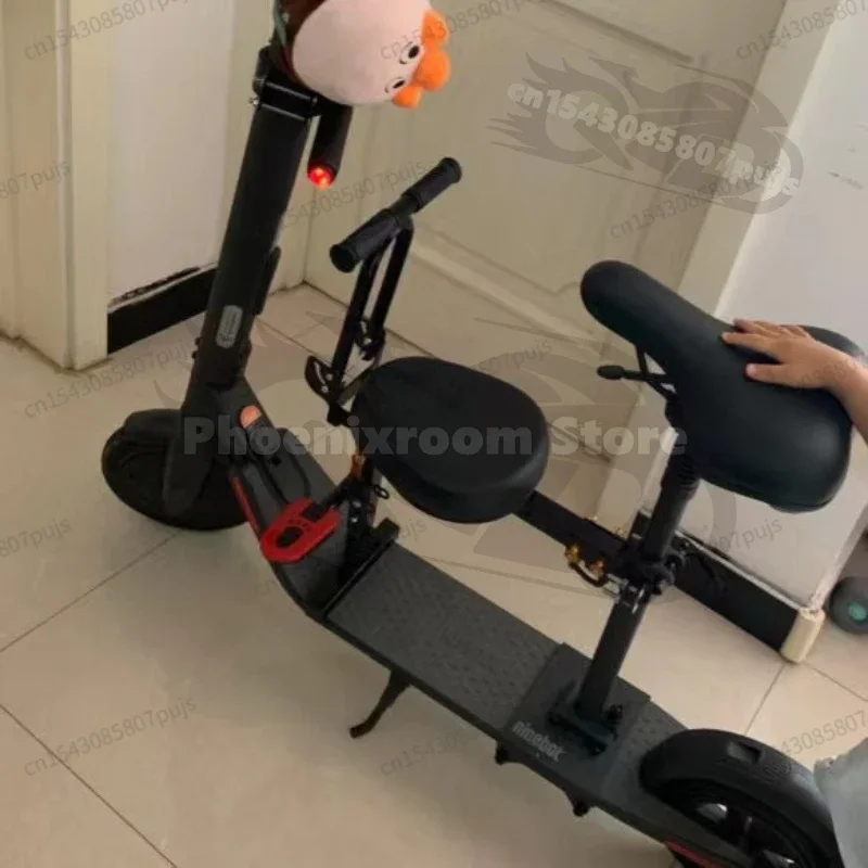 Electric Scooters Front Child Seat Portable Foldable Children Safe Chair for Electric Scooter Accessories