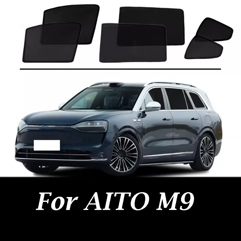 

Car Window SunShade Shield Front Windshield Rear Window For AITO M9 2024 2025