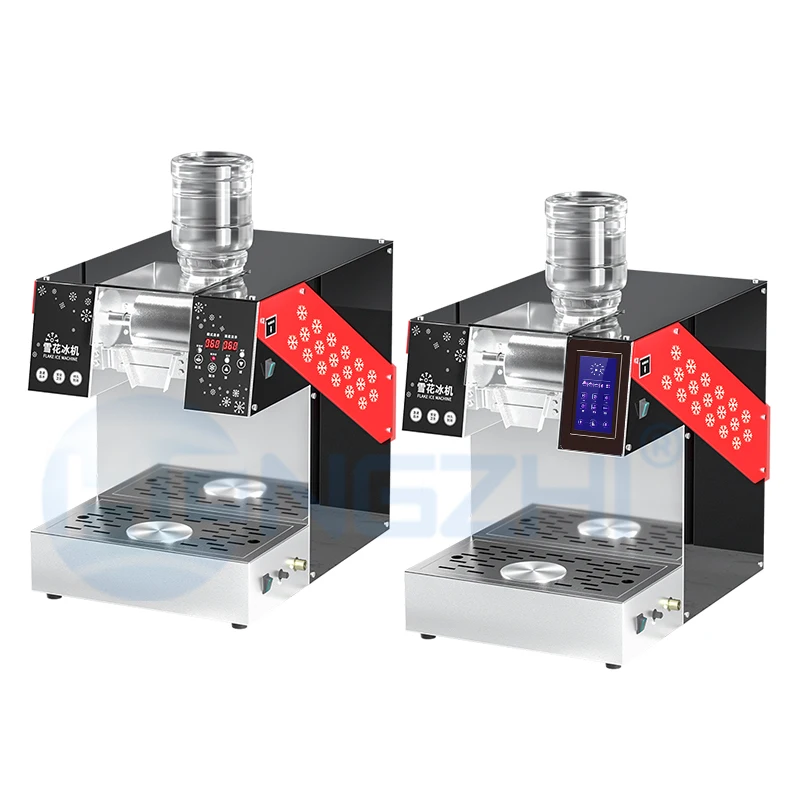 HENGZHI  Digital Display Flake Ice Machine With Engine Commercial Use High Capacity 360KG/24h For Drinking