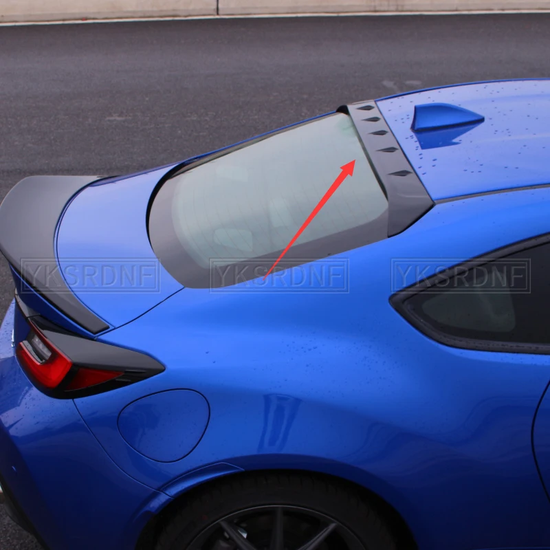 For TOYOTA ZA86 GR86 For Subaru BRZ 2021+ ABS UNPAINTED /GLOSSY BLACK Roof Spoiler REAR WING TRUNK LIP SPOILERS High Quality