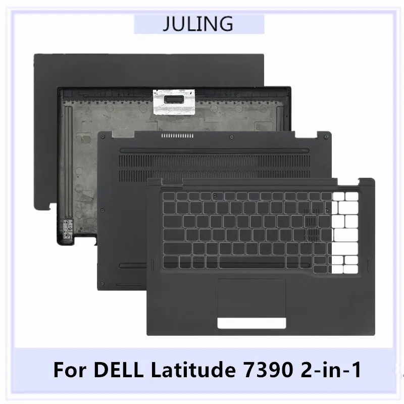Original For DELL Latitude 7390 2-in-1 E7390 Laptop LCD Back Cover Top Case/Palmrest Keyboard Bezel/Housing Lower Bottom Case